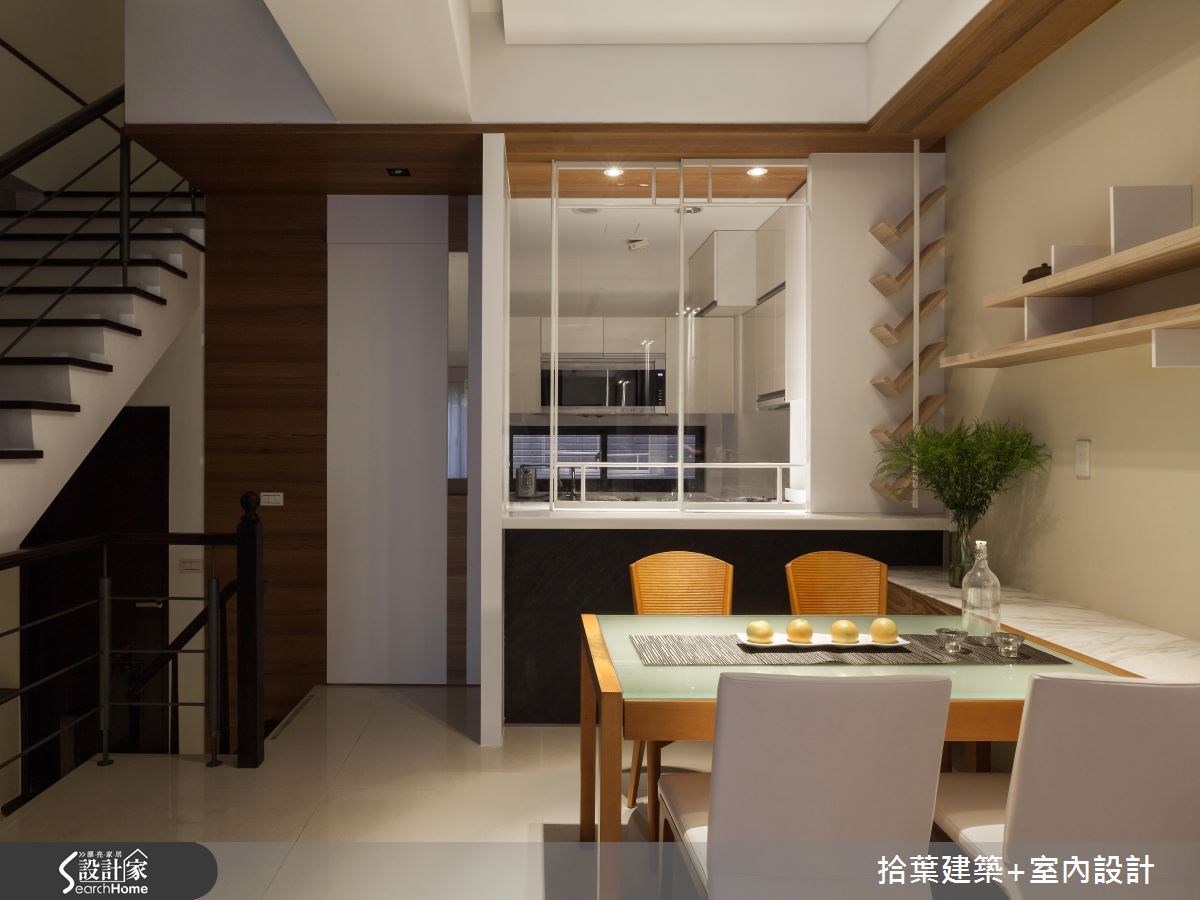 55坪中古屋(5~15年)＿現代風餐廳廚房案例圖片＿拾葉建築+室內設計＿拾葉_10之11