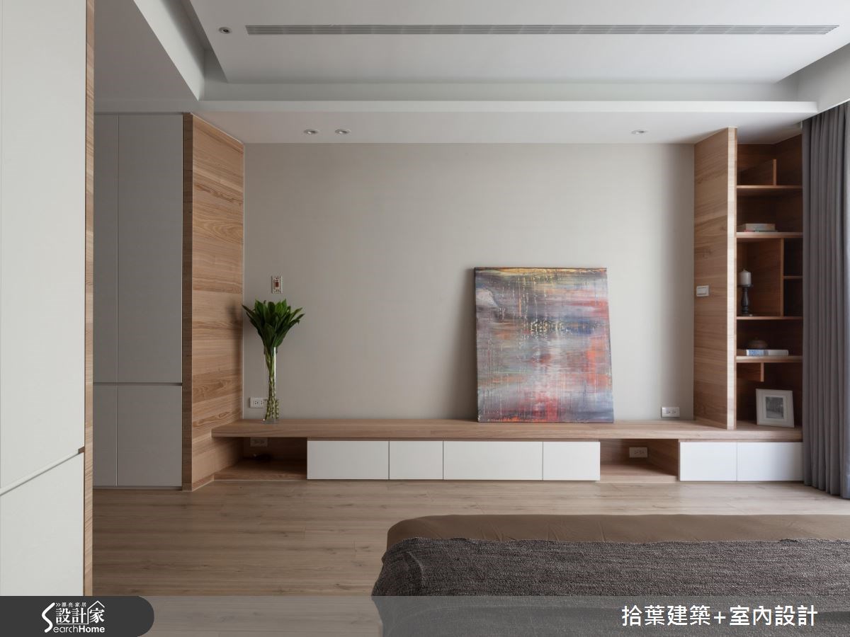 55坪中古屋(5~15年)＿現代風臥室案例圖片＿拾葉建築+室內設計＿拾葉_10之15