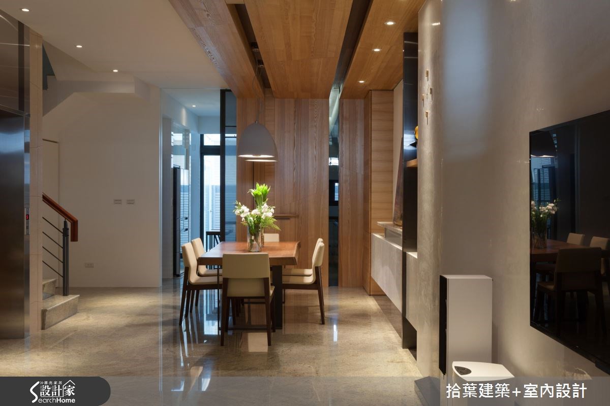100坪新成屋(5年以下)＿現代風餐廳案例圖片＿拾葉建築+室內設計＿拾葉_11之4