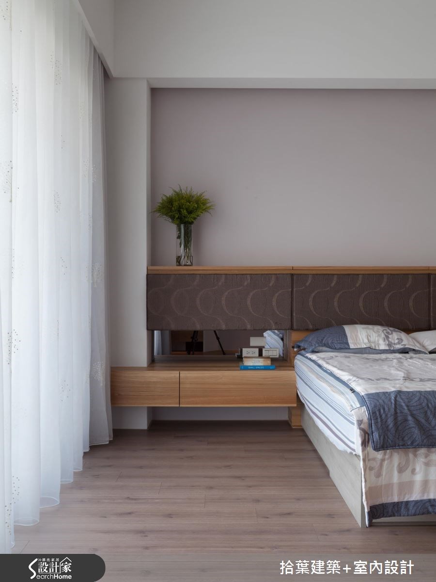 100坪新成屋(5年以下)＿現代風臥室案例圖片＿拾葉建築+室內設計＿拾葉_11之12