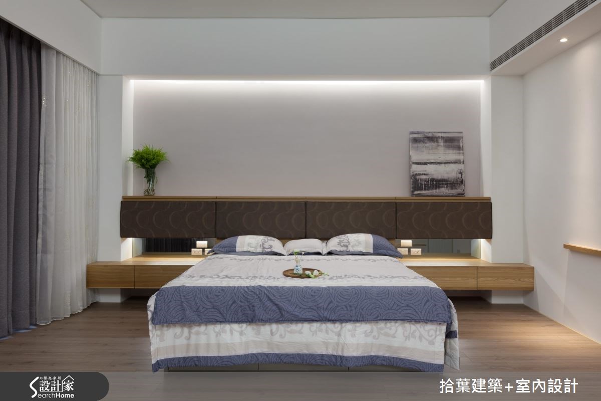 100坪新成屋(5年以下)＿現代風臥室案例圖片＿拾葉建築+室內設計＿拾葉_11之19