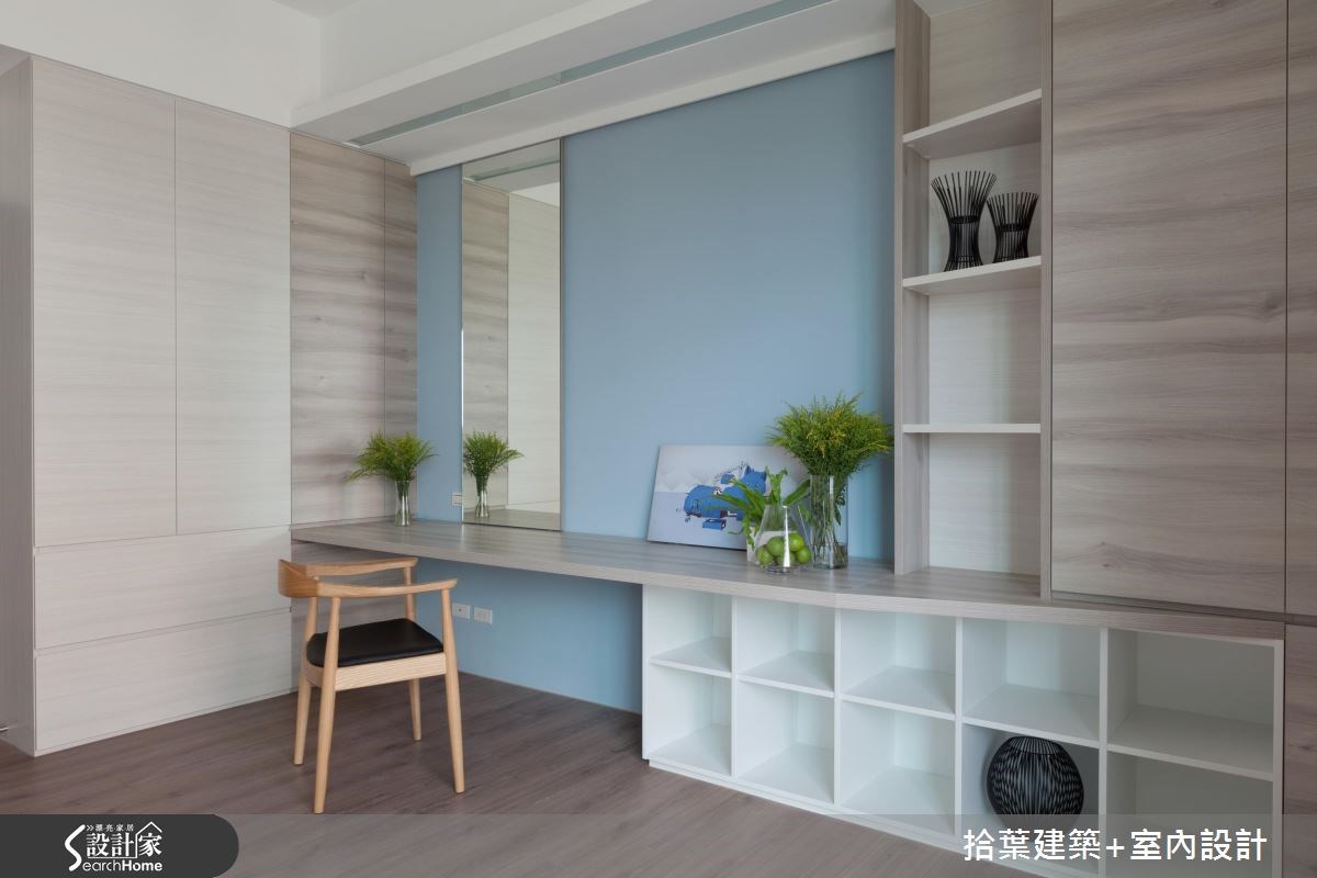 100坪新成屋(5年以下)＿現代風臥室案例圖片＿拾葉建築+室內設計＿拾葉_11之22