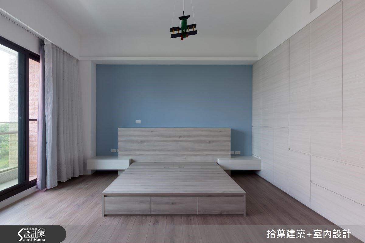 100坪新成屋(5年以下)＿現代風臥室案例圖片＿拾葉建築+室內設計＿拾葉_11之23