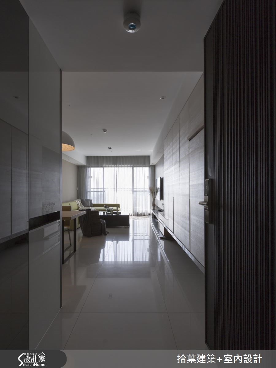 25坪新成屋(5年以下)＿現代風走廊案例圖片＿拾葉建築+室內設計＿拾葉_12之1