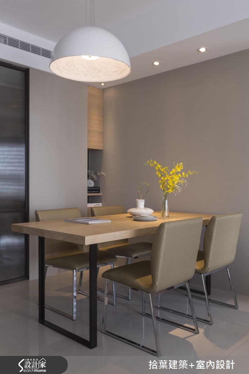 25坪新成屋(5年以下)＿現代風餐廳案例圖片＿拾葉建築+室內設計＿拾葉_12之2