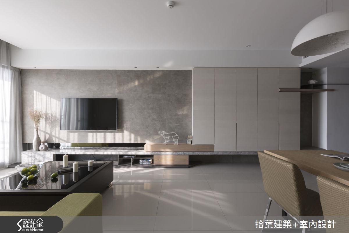 25坪新成屋(5年以下)＿現代風客廳案例圖片＿拾葉建築+室內設計＿拾葉_12之8