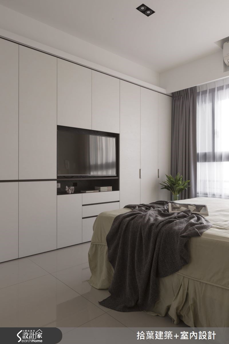 25坪新成屋(5年以下)＿現代風臥室案例圖片＿拾葉建築+室內設計＿拾葉_12之14