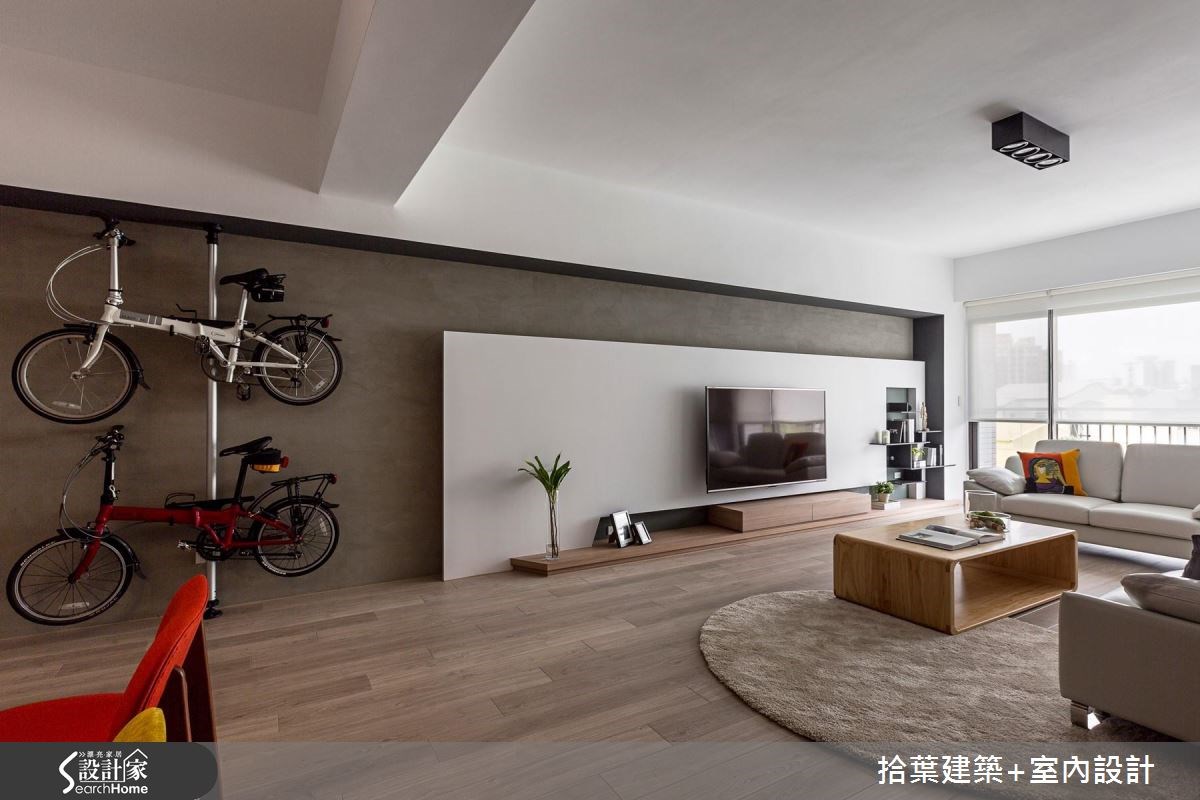35坪新成屋(5年以下)＿現代風客廳案例圖片＿拾葉建築+室內設計＿拾葉_17之4