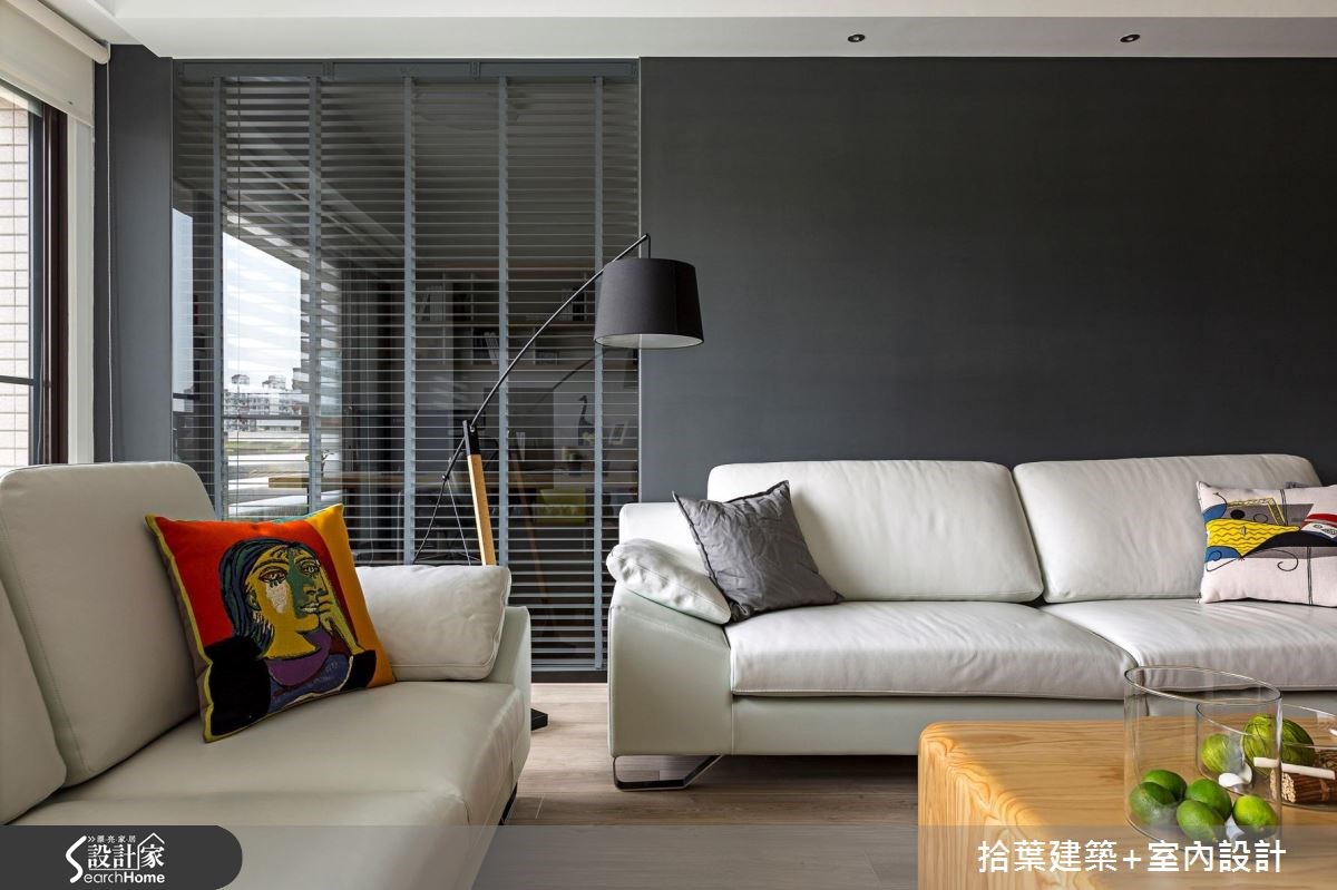 35坪新成屋(5年以下)＿現代風客廳案例圖片＿拾葉建築+室內設計＿拾葉_17之7
