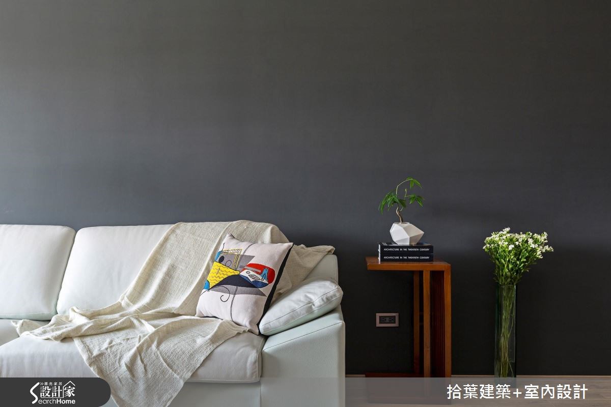 35坪新成屋(5年以下)＿現代風客廳案例圖片＿拾葉建築+室內設計＿拾葉_17之8
