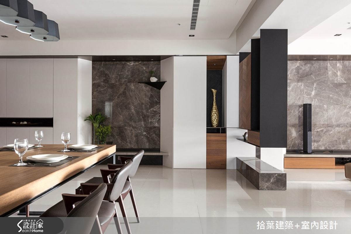 58坪新成屋(5年以下)＿現代風餐廳案例圖片＿拾葉建築+室內設計＿拾葉_19之4