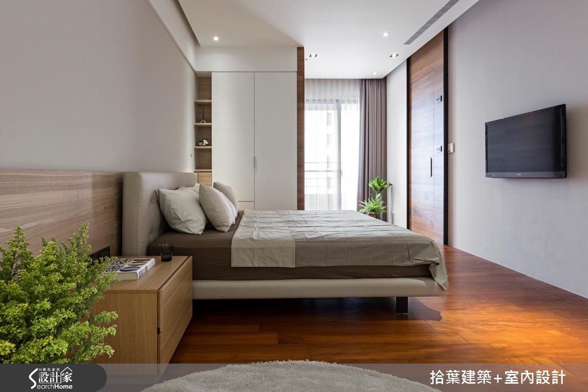 58坪新成屋(5年以下)＿現代風臥室案例圖片＿拾葉建築+室內設計＿拾葉_19之7