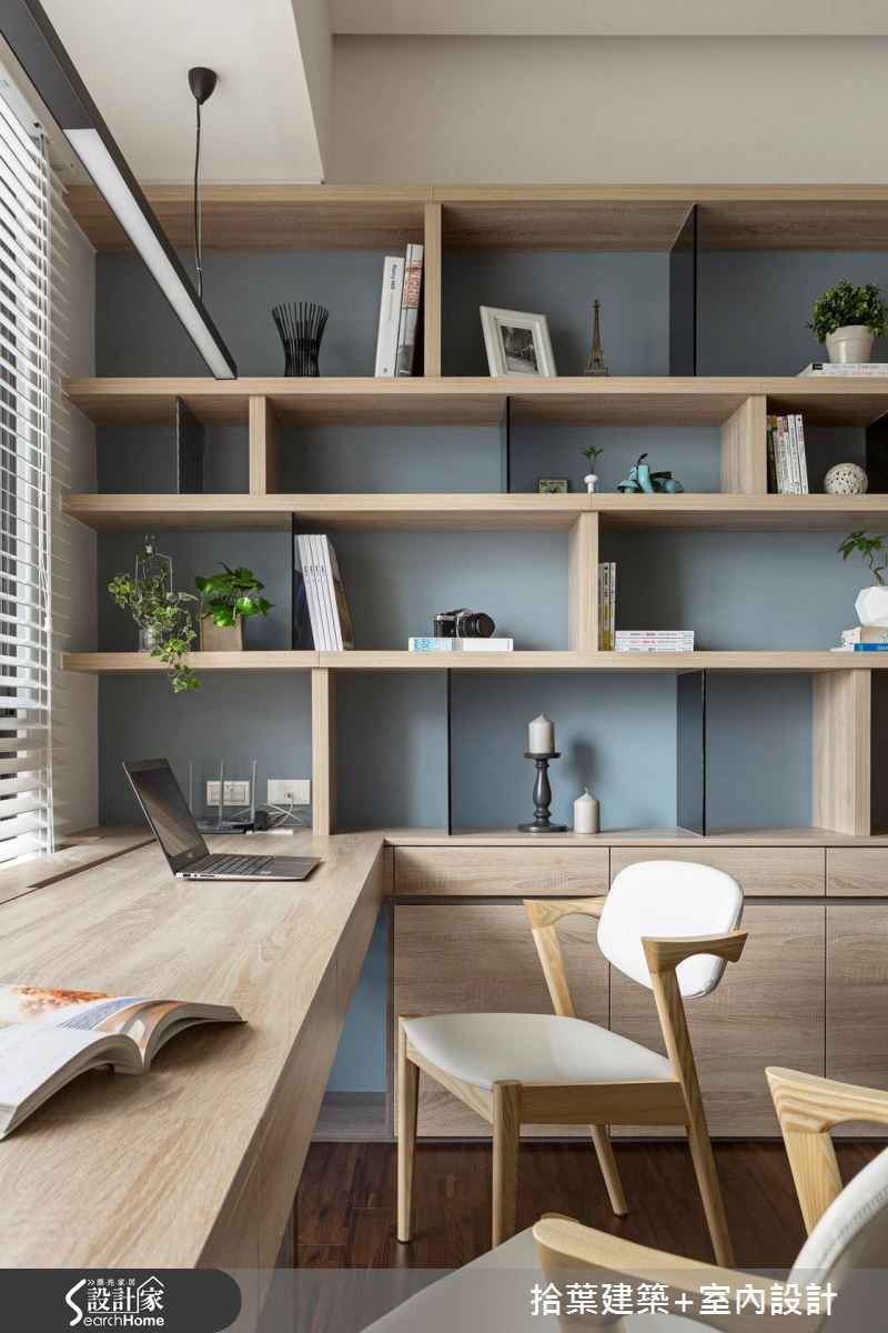58坪新成屋(5年以下)＿現代風書房案例圖片＿拾葉建築+室內設計＿拾葉_19之9