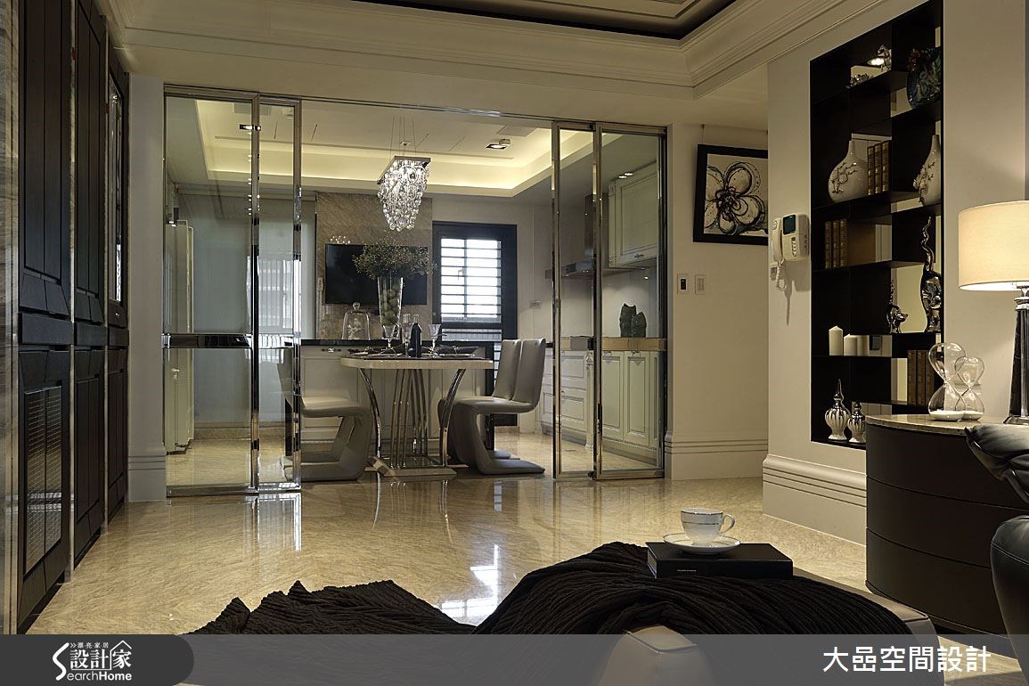 31坪中古屋(5~15年)＿奢華風餐廳案例圖片＿大嵒空間設計＿大嵒_01之10