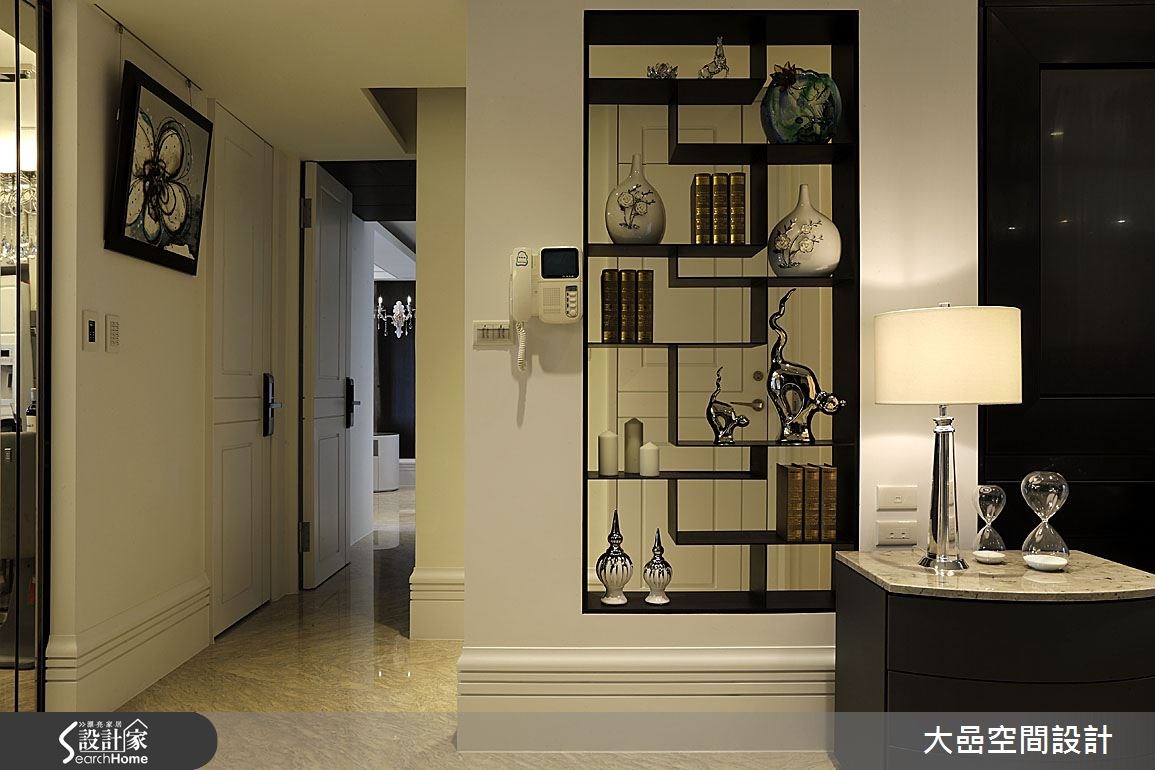 31坪中古屋(5~15年)＿奢華風走廊案例圖片＿大嵒空間設計＿大嵒_01之19