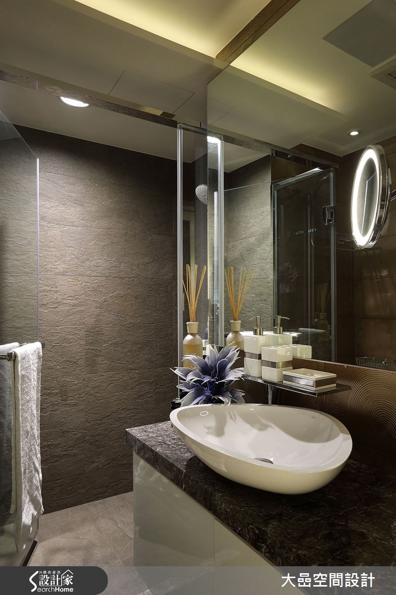 31坪中古屋(5~15年)＿奢華風浴室案例圖片＿大嵒空間設計＿大嵒_01之29