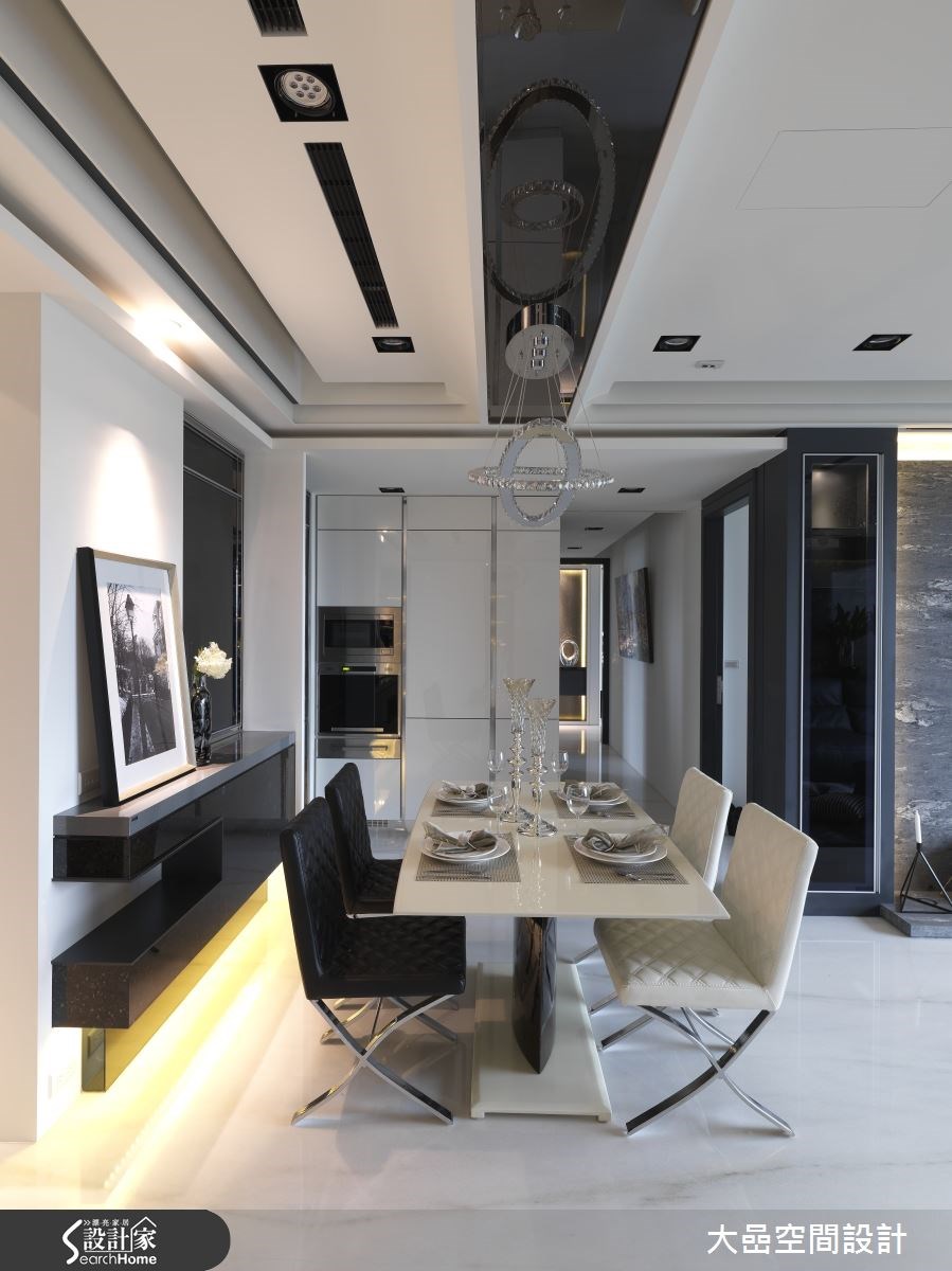 36坪中古屋(5~15年)＿奢華風餐廳案例圖片＿大嵒空間設計＿大嵒_02之6