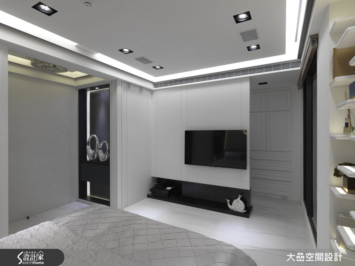 36坪中古屋(5~15年)＿奢華風臥室案例圖片＿大嵒空間設計＿大嵒_02之18