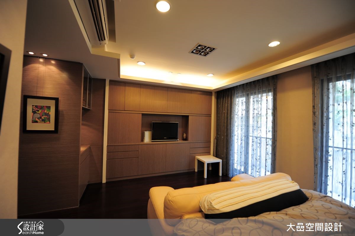 55坪新成屋(5年以下)＿奢華風客廳臥室案例圖片＿大嵒空間設計＿大嵒_03之9