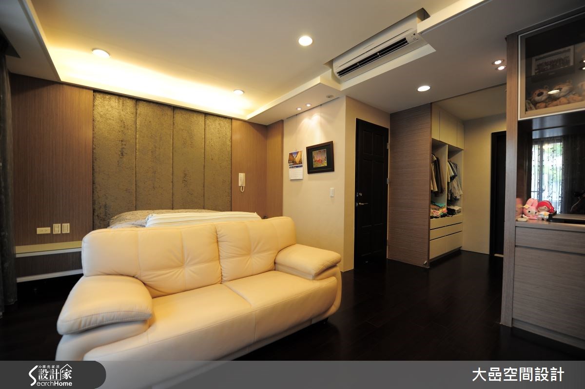 55坪新成屋(5年以下)＿奢華風臥室更衣間案例圖片＿大嵒空間設計＿大嵒_03之15