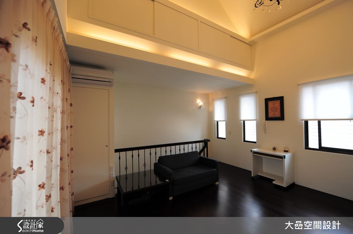 55坪新成屋(5年以下)＿奢華風樓梯案例圖片＿大嵒空間設計＿大嵒_03之23