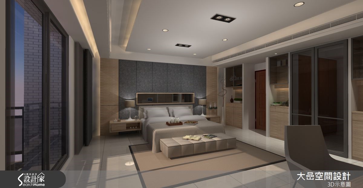 26坪新成屋(5年以下)＿簡約風臥室案例圖片＿大嵒空間設計＿大嵒_05之14