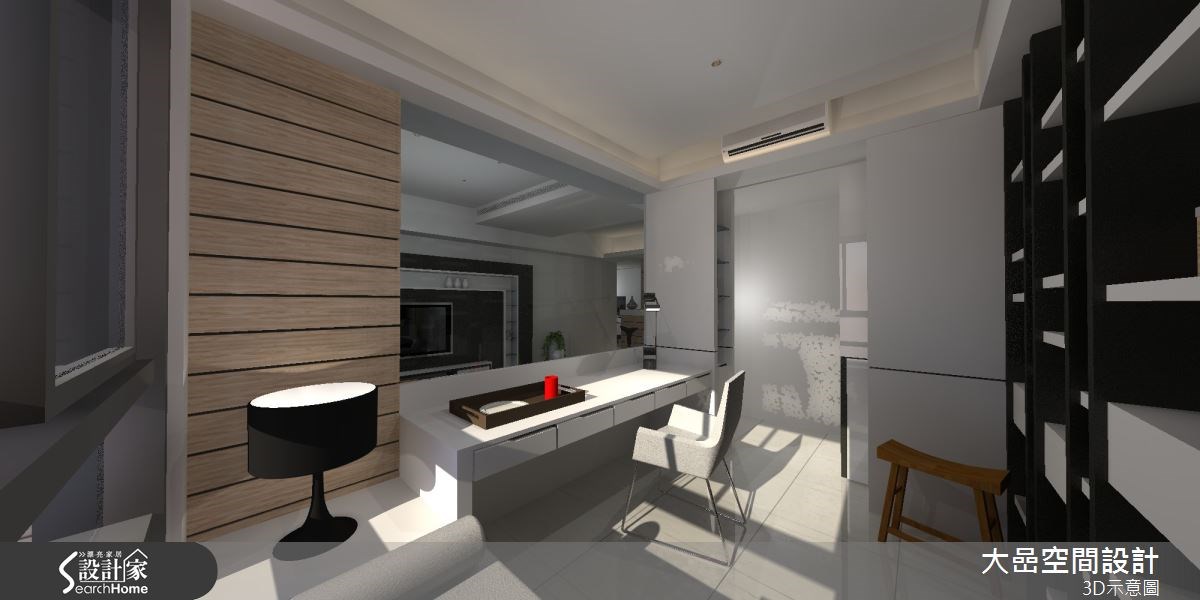 24坪新成屋(5年以下)＿休閒風書房案例圖片＿大嵒空間設計＿大嵒_06之7