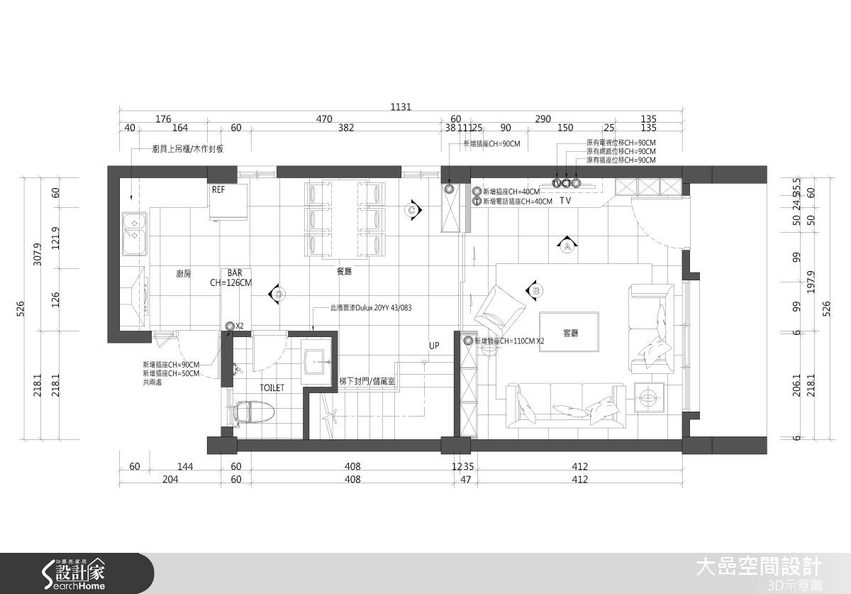 21坪新成屋(5年以下)＿現代風案例圖片＿大嵒空間設計＿大嵒_08之7