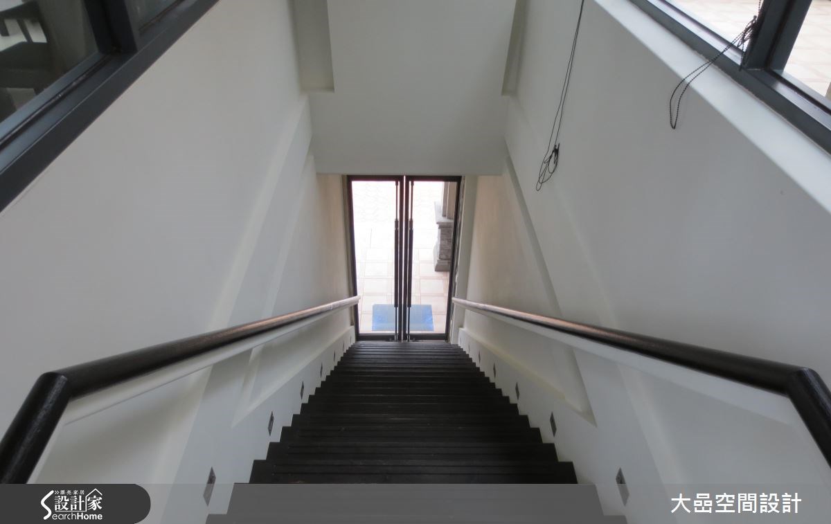 80坪老屋(16~30年)＿休閒風樓梯案例圖片＿大嵒空間設計＿大嵒_10之15