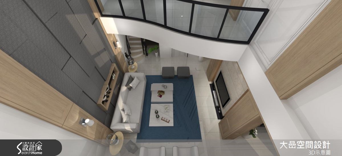 129坪預售屋＿新古典客廳案例圖片＿大嵒空間設計＿大嵒_13之5