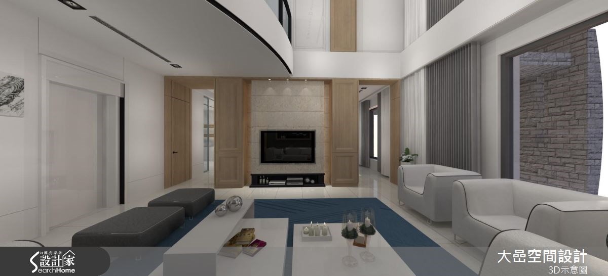 129坪預售屋＿新古典客廳案例圖片＿大嵒空間設計＿大嵒_13之7