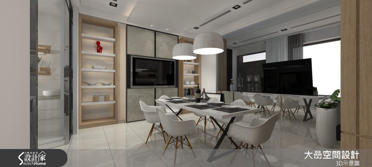 129坪預售屋＿新古典餐廳案例圖片＿大嵒空間設計＿大嵒_13之9