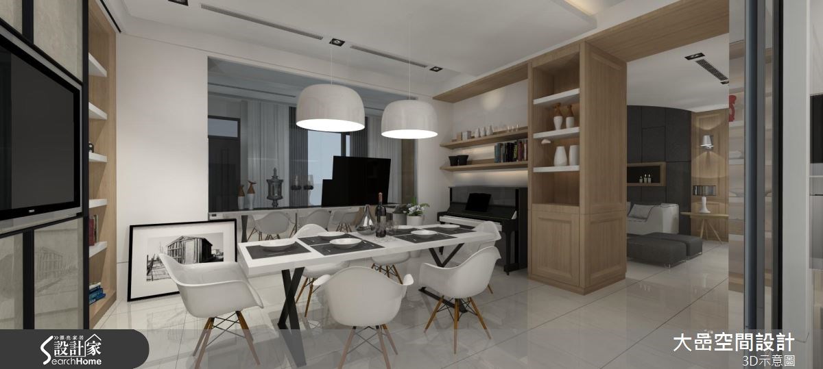 129坪預售屋＿新古典餐廳案例圖片＿大嵒空間設計＿大嵒_13之10