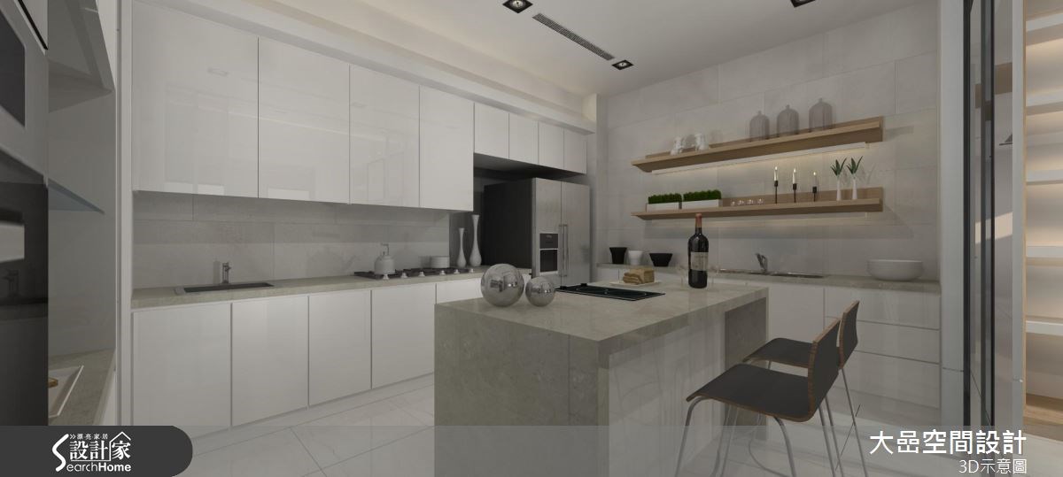 129坪預售屋＿新古典廚房案例圖片＿大嵒空間設計＿大嵒_13之14