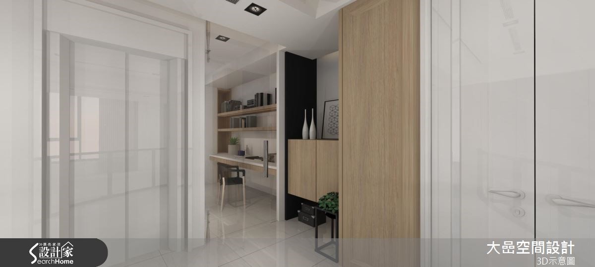 129坪預售屋＿新古典書房走廊案例圖片＿大嵒空間設計＿大嵒_13之16