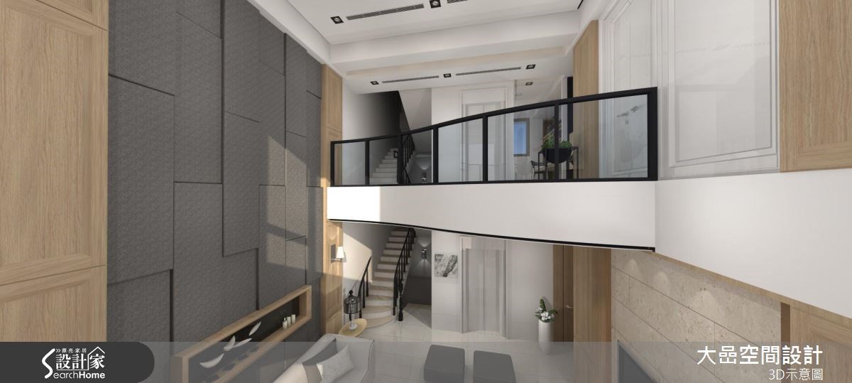 129坪預售屋＿新古典樓梯案例圖片＿大嵒空間設計＿大嵒_13之17