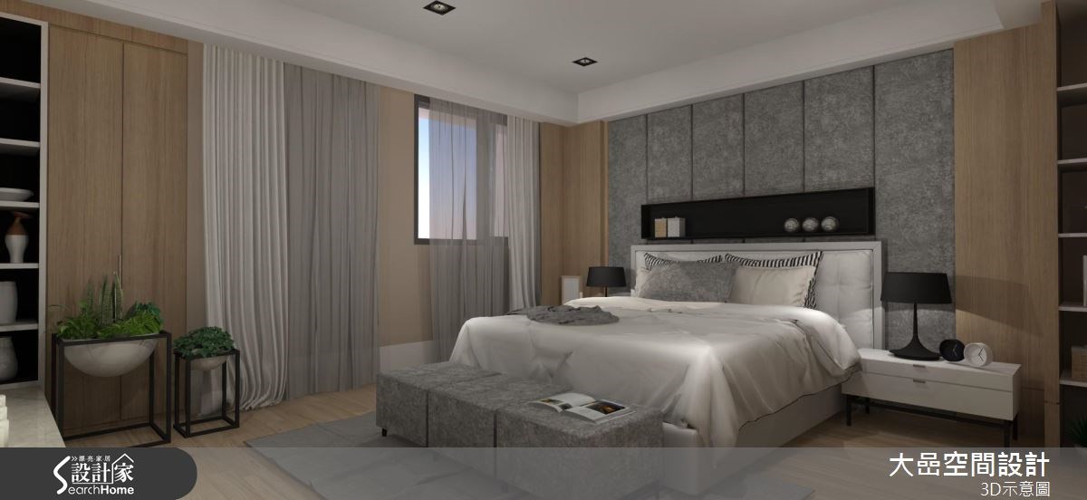 129坪預售屋＿新古典臥室案例圖片＿大嵒空間設計＿大嵒_13之20