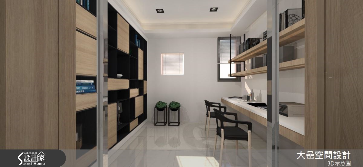 129坪預售屋＿新古典書房案例圖片＿大嵒空間設計＿大嵒_13之30