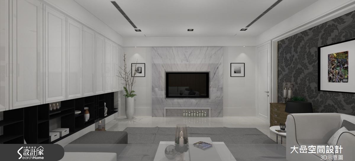 129坪預售屋＿新古典客廳案例圖片＿大嵒空間設計＿大嵒_13之48