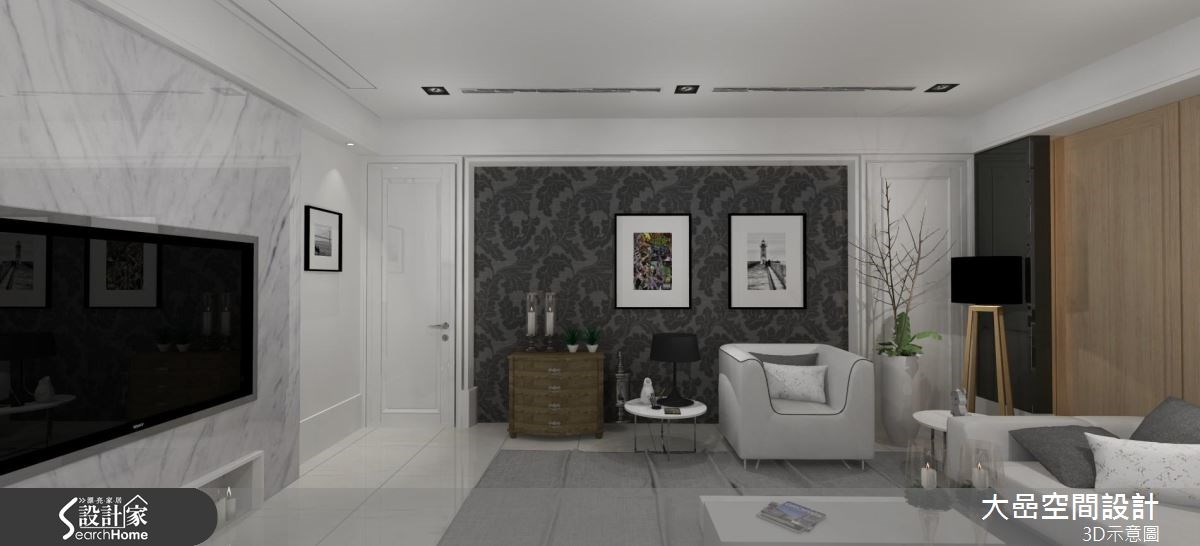 129坪預售屋＿新古典客廳案例圖片＿大嵒空間設計＿大嵒_13之49