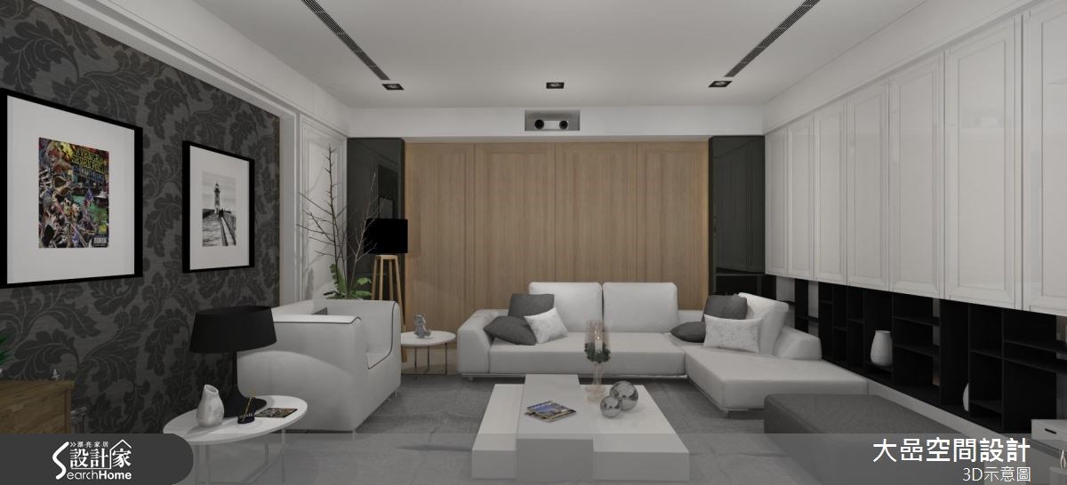 129坪預售屋＿新古典客廳案例圖片＿大嵒空間設計＿大嵒_13之50