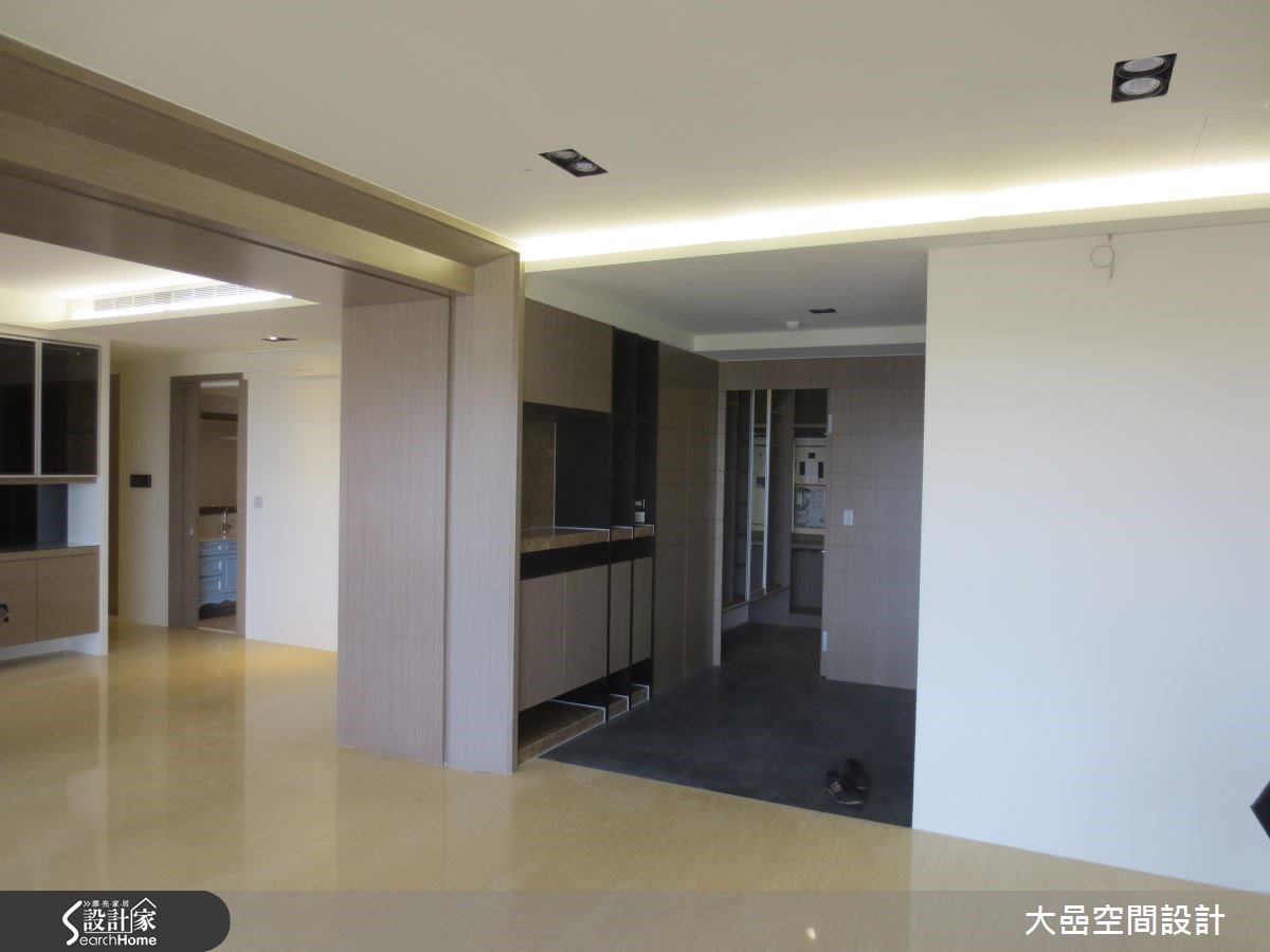 42坪新成屋(5年以下)＿現代風玄關案例圖片＿大嵒空間設計＿大嵒_11之3
