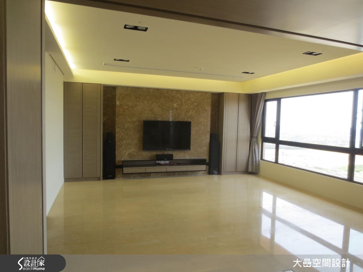 42坪新成屋(5年以下)＿現代風客廳案例圖片＿大嵒空間設計＿大嵒_11之6