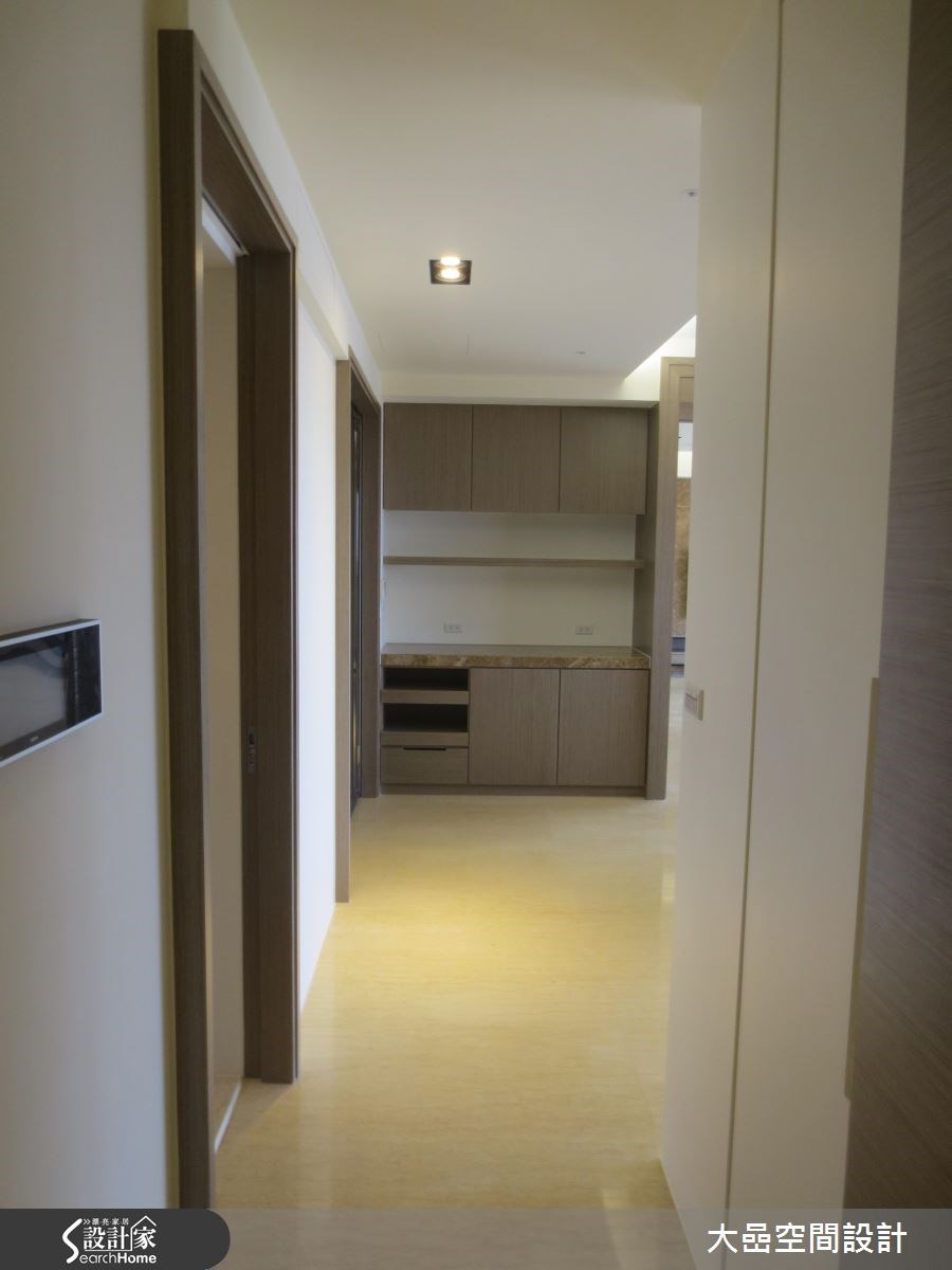 42坪新成屋(5年以下)＿現代風走廊案例圖片＿大嵒空間設計＿大嵒_11之10