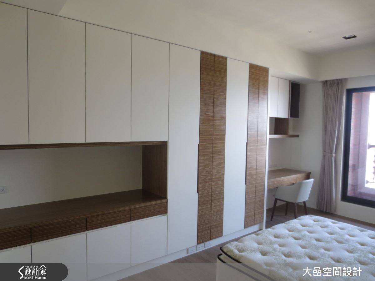 42坪新成屋(5年以下)＿現代風臥室案例圖片＿大嵒空間設計＿大嵒_11之11