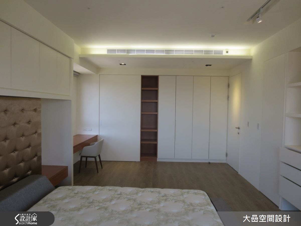 42坪新成屋(5年以下)＿現代風臥室案例圖片＿大嵒空間設計＿大嵒_11之19