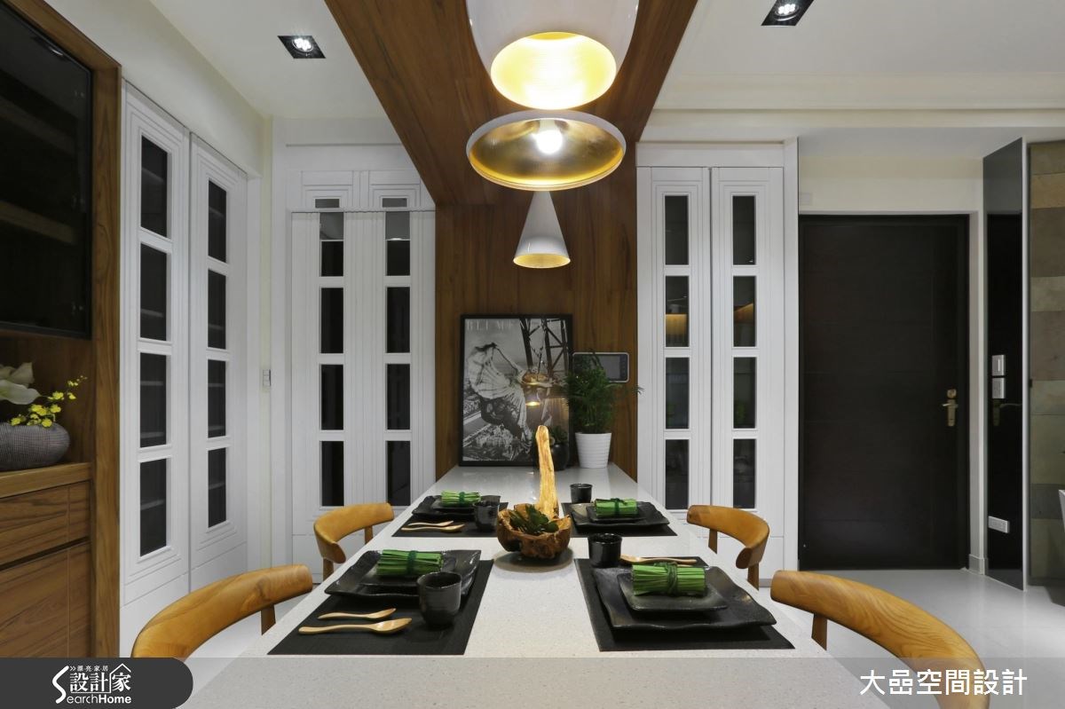 新成屋(5年以下)＿美式風餐廳案例圖片＿大嵒空間設計＿大嵒_14之2