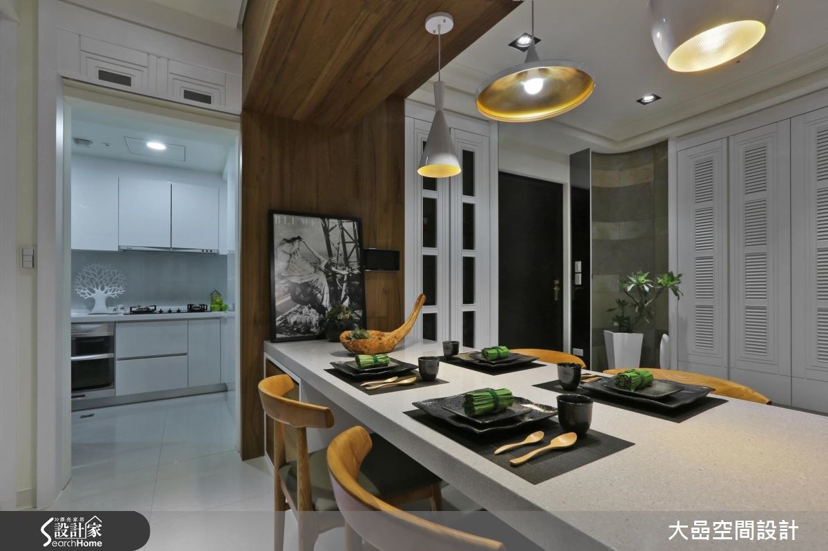 新成屋(5年以下)＿美式風餐廳廚房案例圖片＿大嵒空間設計＿大嵒_14之4