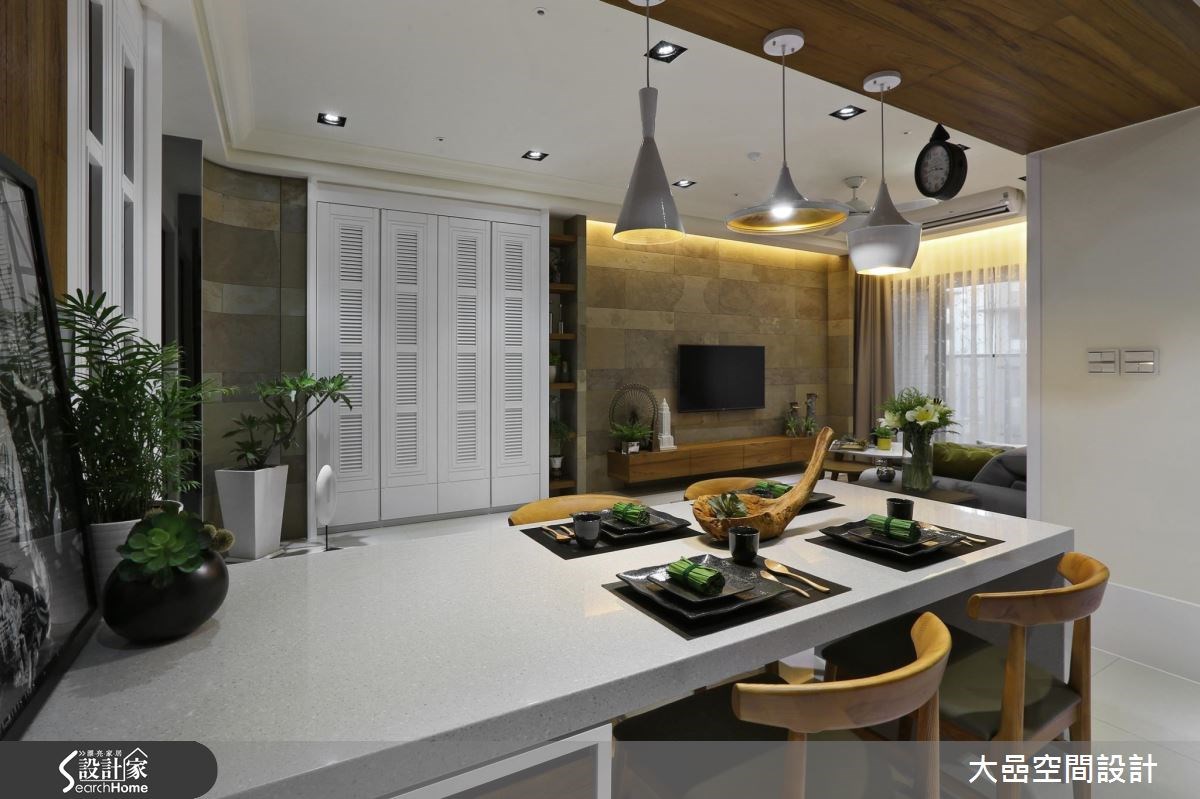 新成屋(5年以下)＿美式風玄關客廳餐廳案例圖片＿大嵒空間設計＿大嵒_14之10