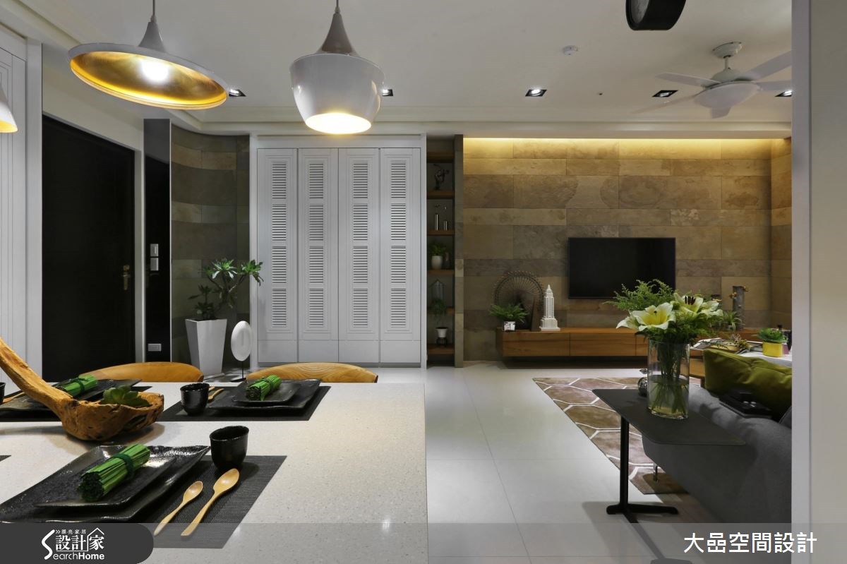 新成屋(5年以下)＿美式風客廳餐廳案例圖片＿大嵒空間設計＿大嵒_14之11